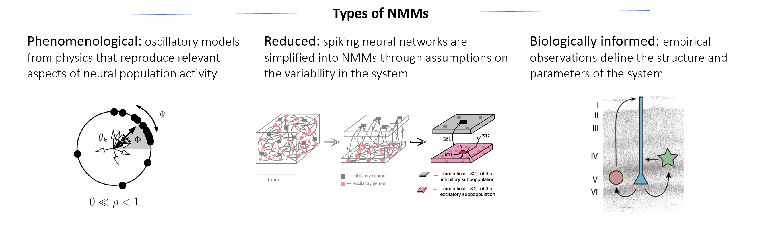 Types of NMM